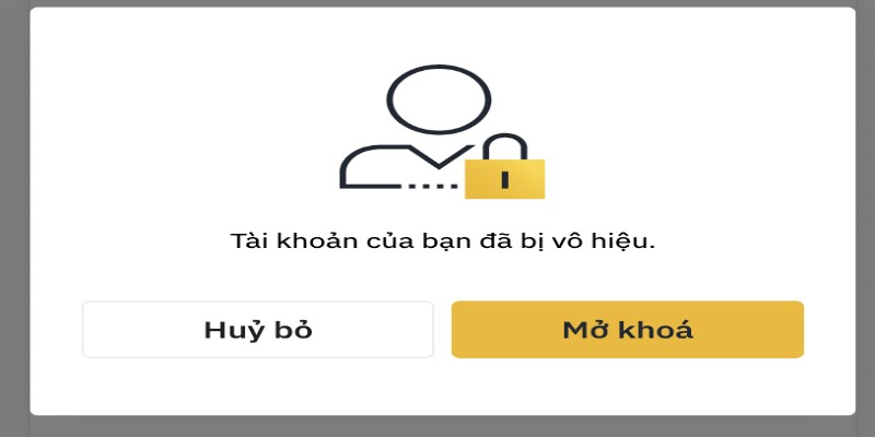 Nếu người chơi nhập sai nhiều lần, có khả năng cao tài khoản của mình sẽ bị tạm khóa