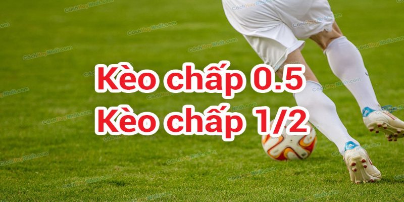 Kèo chấp nửa trái trong cá cược bóng đá 77Win